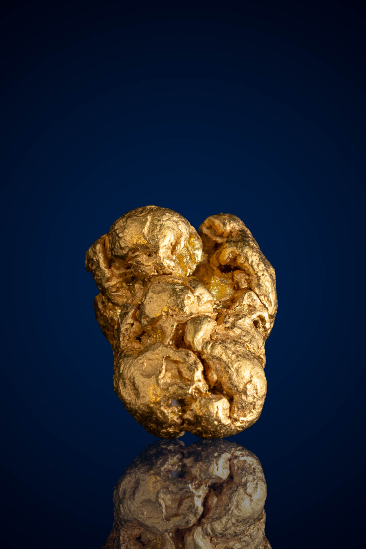 (image for) Chunky, Lustrous Natural Gold Nugget - Alaska - 4.07 grams